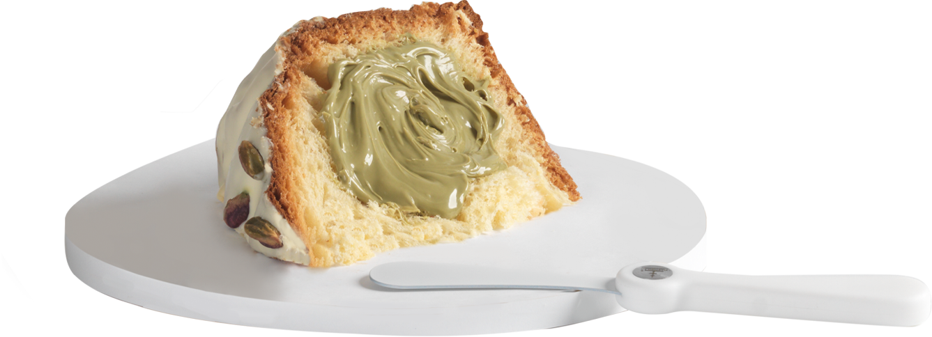 Panettone Fiasconaro Oro Verde und Pistazien Creme 1000g