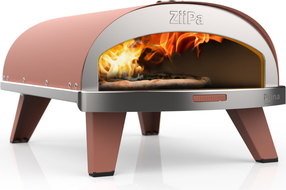 ZiiPa Pizzaiolo Set Pizzaofen Piana Gas Terracotta
