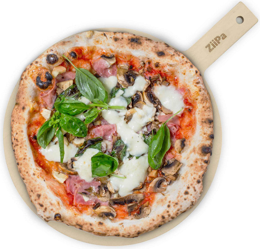 ZiiPa 2 Pizzabretter Rundes Pizzabrett Aus Holz