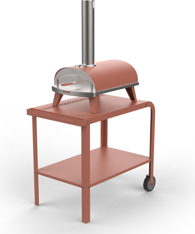 ZiiPa Serviertisch Vallone Terracotta