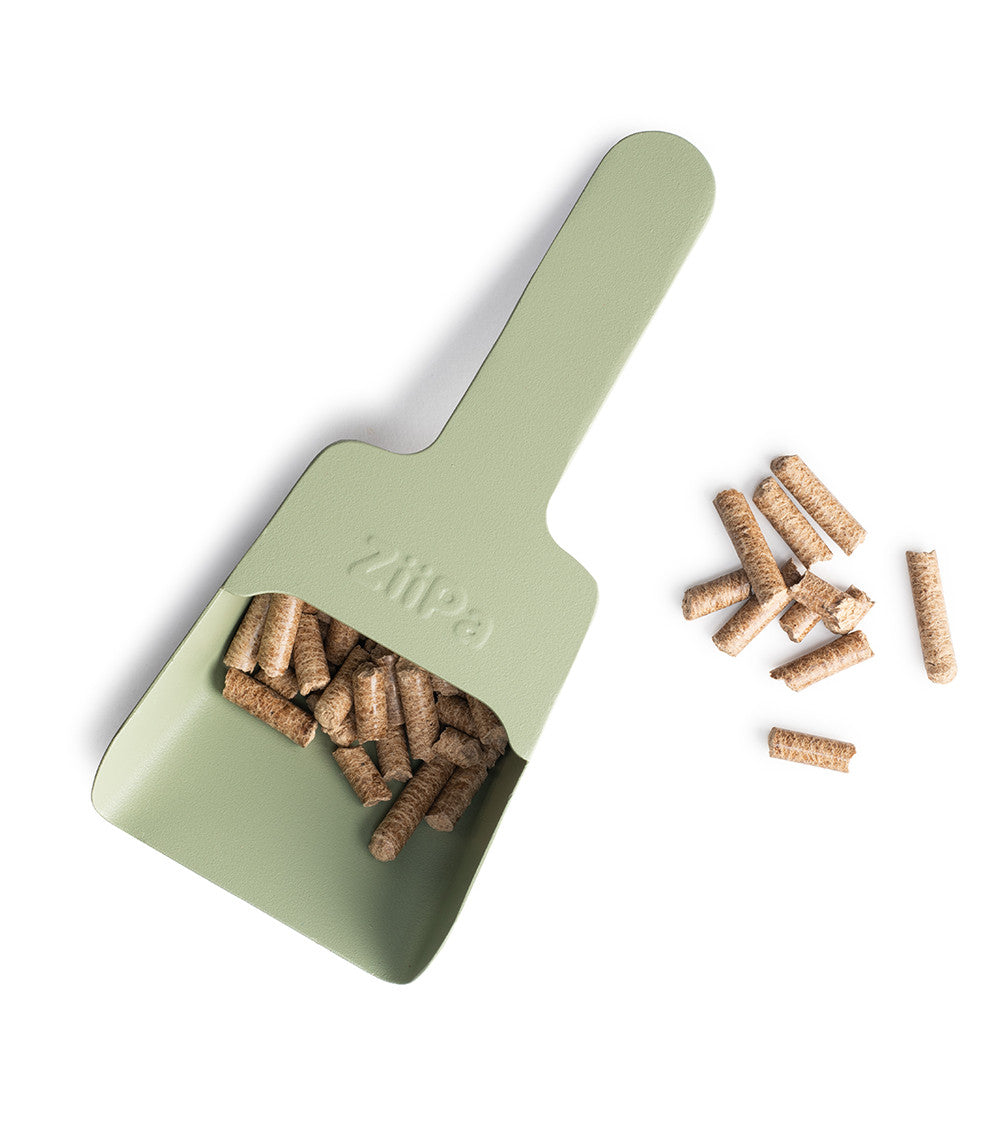 ZiiPa Pellet-Schaufel Melfa Eucalyptus