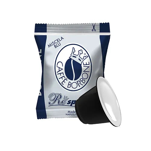 Caffè Borbone - Respresso Blu 100 Stück für Nespresso® Haushaltsmaschine