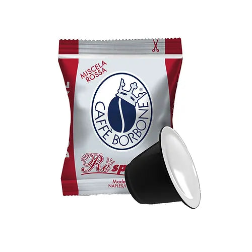 Caffè Borbone - Rossa Respresso 50 Stück für Nespresso® Haushaltsmaschine