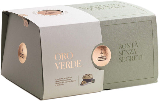 Panettone Fiasconaro Oro Verde und Pistazien Creme 1000g
