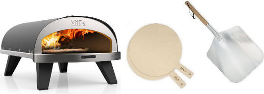 ZiiPa Starter Set Pizzaofen Piana Gas Charbon