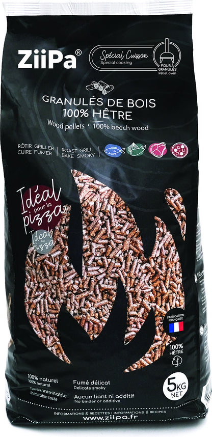 ZiiPa Starter Set Holz Pizza-Ofen Piana Charbon