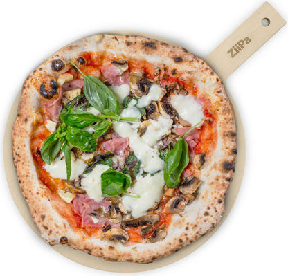 ZiiPa 2 Pizzabretter Rundes Pizzabrett Aus Holz
