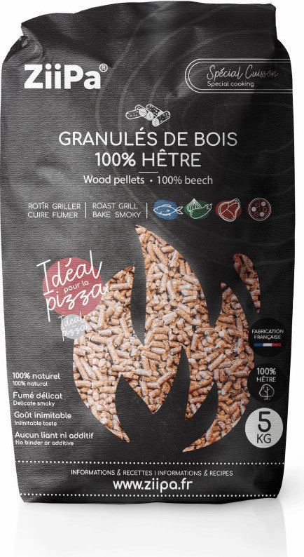 ZiiPa Holzpellets für Pizzaofen 5 kg